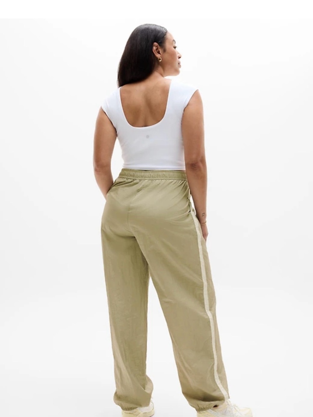 NWT Athleta Daybreak Mid Rise Parachute Jogger - Picture 2 of 8